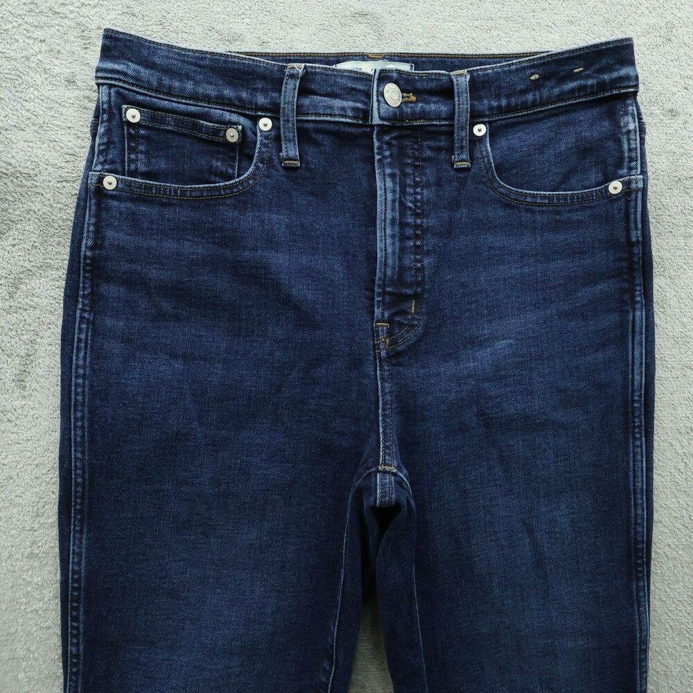 Madewell Jeans Women's Size 28 High-Rise Perfect Vintage Straight 28" Inseam - Picture 13 of 16